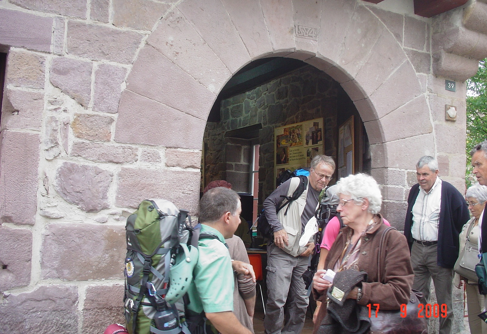 das Pilgerbüro in Saint Joan Pie de Port